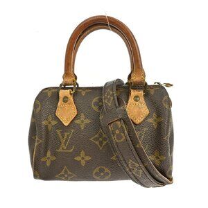 Louis Vuitton Monogram Mini Speedy 2way Handbag M41534 TH0943 YQ03117